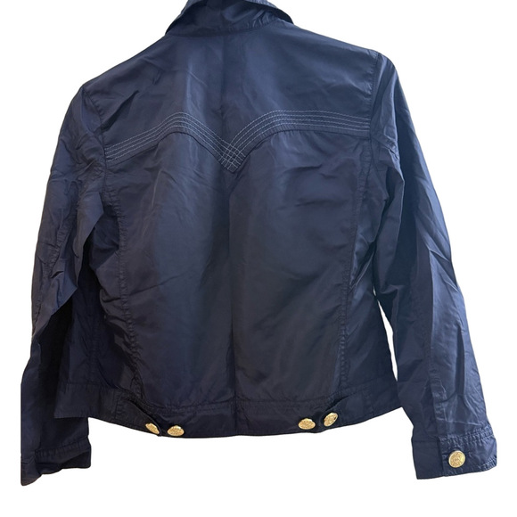 Escada Sport blue Nylon Jacket size 4 - Picture 7 of 8